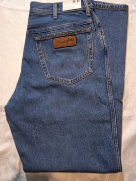 Wrangler Texas 821 Authentic Straight jeansy 34/32