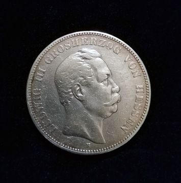 5 marek / 1876 r. H / Prusy / Ludwig III