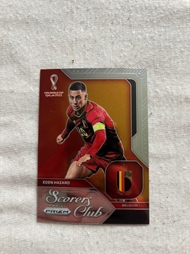 Panini Prizm Qatar 2022 Scorers Club Eden Hazard