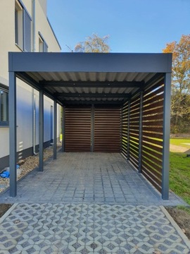 Wiata Jednostanowiskowa / Carport 3x6m - Cena m2