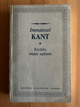 Immanuel Kant - Krytyka Władzy Sądzenia