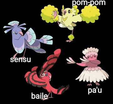 Pokemon GO Regionalny Oricorio *style do wyboru