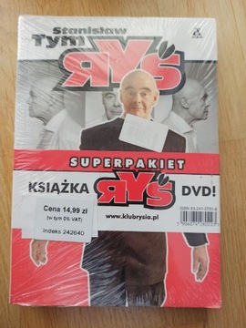 RYŚ książka i film płyta DVD Stanisław Tym