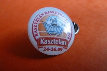 Anwil Włocławek Kasztelan Cup 2009 koszykówka pins