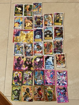 Karty kolekcjonerskie Ninjago