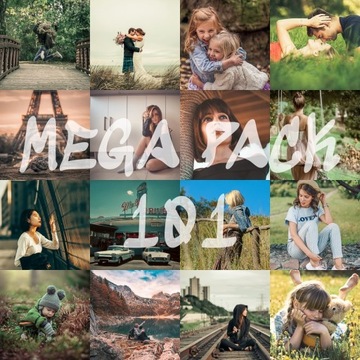 Presety adobe Lightroom - MEGA PACK 101