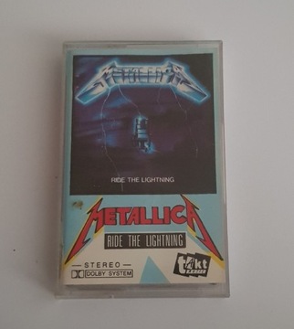 Kaseta magnetofonowa METALLICA RIDE THE LIGHTNING 