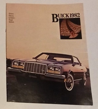 1982 Buick prospekt, gama + Century (2prospekty)