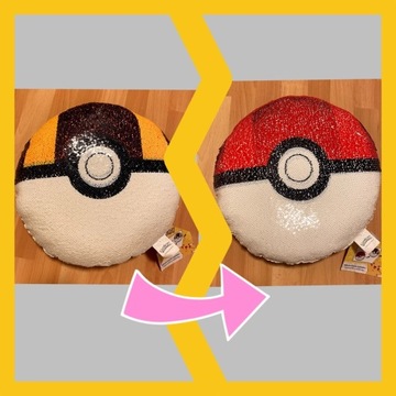 Poduszka Pokemon Pokeball Zmieniająca Wzór 