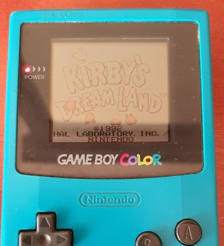 Nintendo Game boy color + 5 gier zestaw