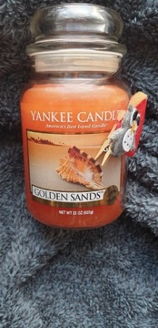 Nowa świeca Yankee Candle Golden Sands nowa 