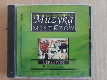 Muzyka Mistrzów Gershwin Klasyka i jazz płyta CD
