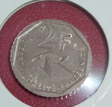 Francja 2 frank 1997 rok