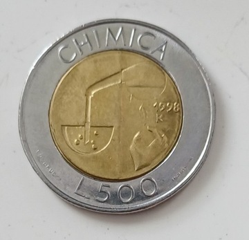 San Marino - 500 lira - 1998r. 