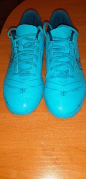 buty sportowe NIKE turfy, kolor niebieski