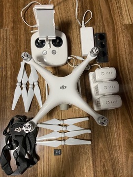 Drona DJI Phantom 4 Advanced - 3 baterie, filtry,