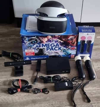 PlayStation VR + mowe+adapter ps5