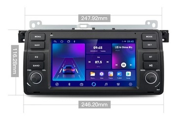 Radio samochodowe BMW 3 E46 RADIO NAVI 12 GPS 2GB 32GB