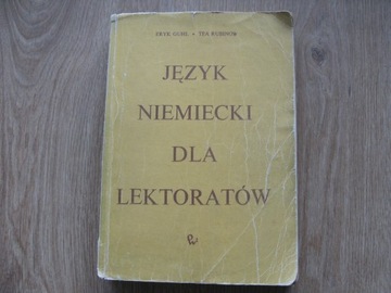 Język niemiecki dla lektoratów PWN 1972 