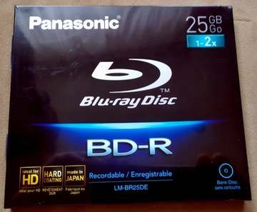 Płyta Blu-Ray Panasonic BD-R 25 GB