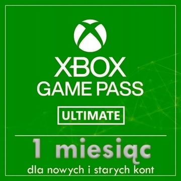 XBOX GAME PASS ULTIMATE 30DNI KAŻDE KONTA BEZ VPN!