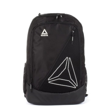 REEBOK WORKOUT BACKPACK PLECAK BLACK NOWY METKA