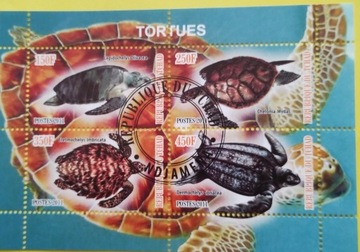Znaczki pocztowe tematyczne - żółwie