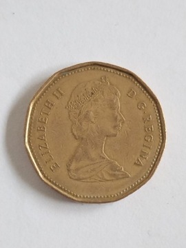 Moneta, Canada, Dollar, 1989