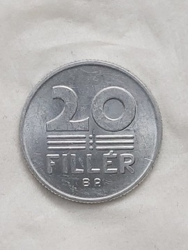 428 Węgry 20 filerów, 1977