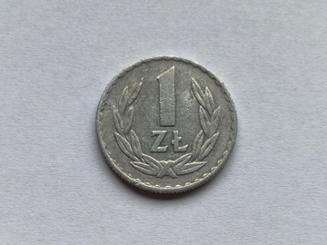 Moneta 1 złoty zł 1974 rok