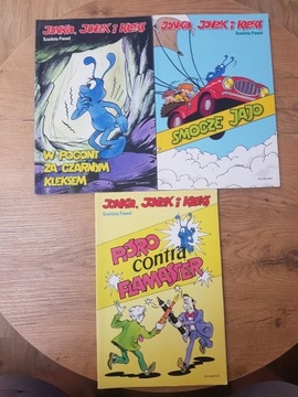 Jonka, Jonek i Kleks 3 komiksy