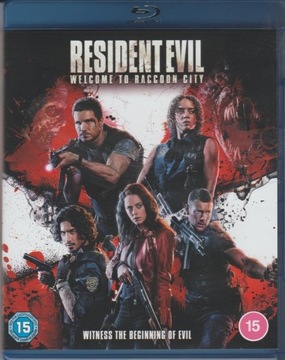 RESIDENT EVIL WITAMY W RACCOON  lektor PL blu-ray