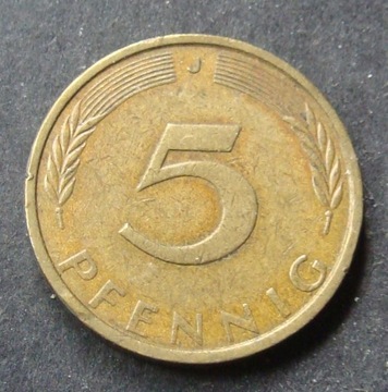 RFN - 5 Pfennig 1972 J