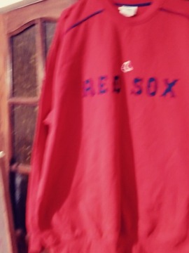 Bluza czerwona meska XXL Lee Red Sox 
