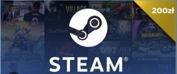 Karta doładowanie steam 200zl 