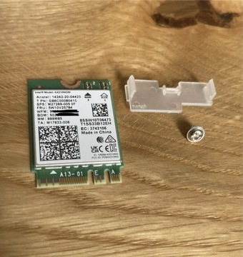 Intel AX210NGW Wi-Fi 6E Bluetooth 5.3