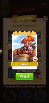 LUCCA COIN MASTER KARTA