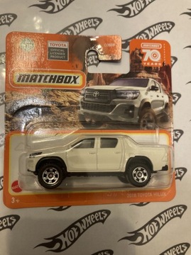 MATCHBOX TOYOTA HILUX 2018