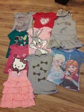 Bluzeczki dla dziewczynki wiek 7-8