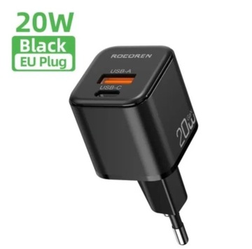 Rocoren 20W GaN ładowarka USB typ C , A