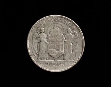 5 pengo 1930 Węgry - 10 rocznica