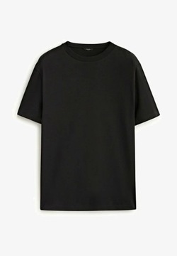 T-shirt Czarny H&M Oversized Fit