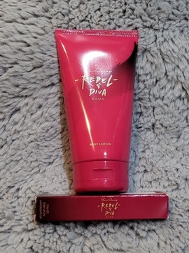 Avon Zestaw Far Away Rebel & Diva 2w1