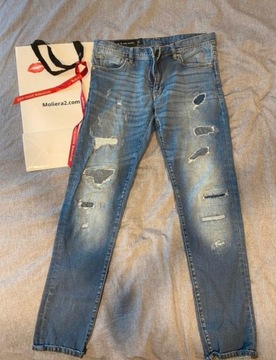 Spodnie jeansy Armani Exchange 