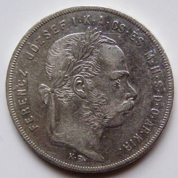 Franciszek Józef 1 Forint 1877 r.KB