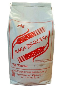 Mąka pszenna typ 450 tortowa 5 kg
