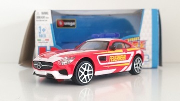 Bburago Burago Mercedes AMG GT Feuerwehr 1:43