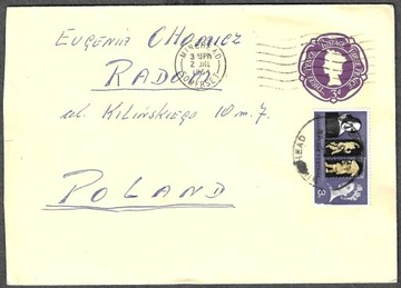 Anglia, list do Radomia, 1964r.
