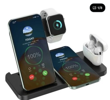 4 in 1 Wireless Fast Charger Charging Dock
