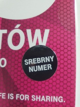 Złoty Srebrny Platynowy Numer 660 92 81 92